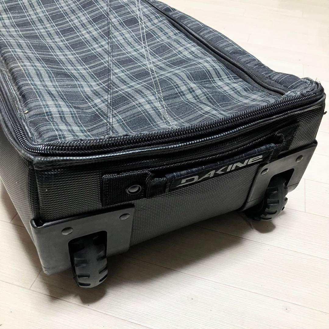 キャスターコロコロ付/DAKINE ダカイン スノーボードバック チェック柄