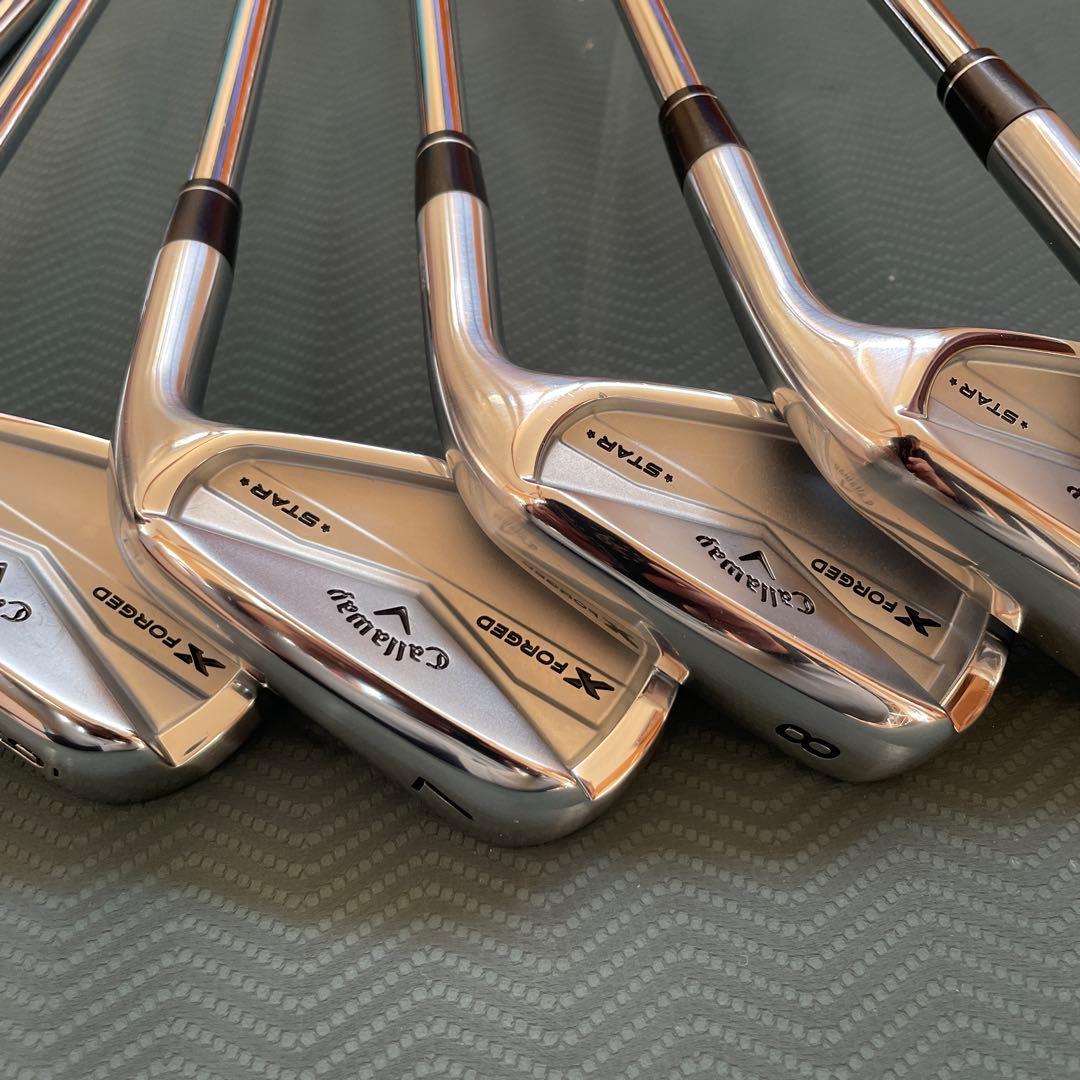 Ｘ-FORGED STAR 2024 950GH 6本 アイアンセット極美品