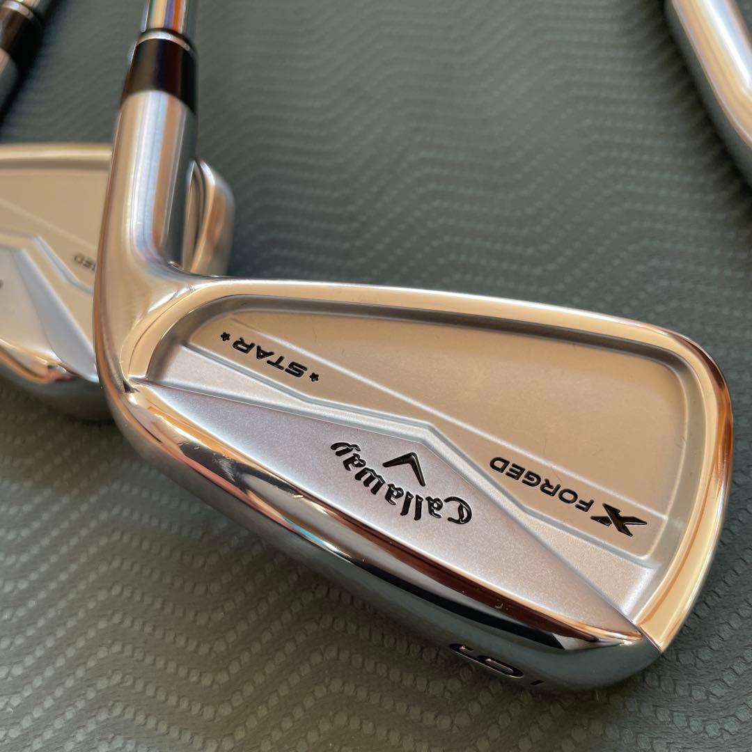 Ｘ-FORGED STAR 2024 950GH 6本 アイアンセット極美品