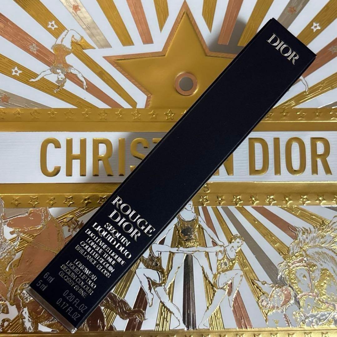 完売！dior ルージュ ディオール シークイン リキッド デュオ 420.