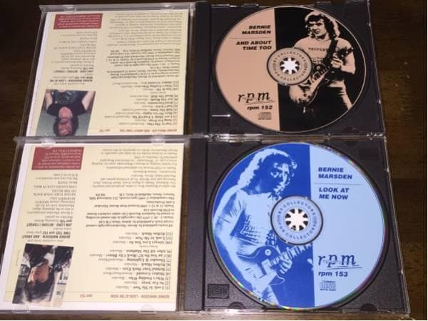 2枚セット！BERNIE MARSDEN/バーニー・マースデン