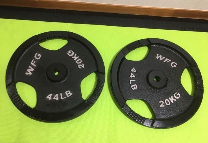 ②WILDFIT ワイルドフィット プレート 20kg x 1枚(同時購入)