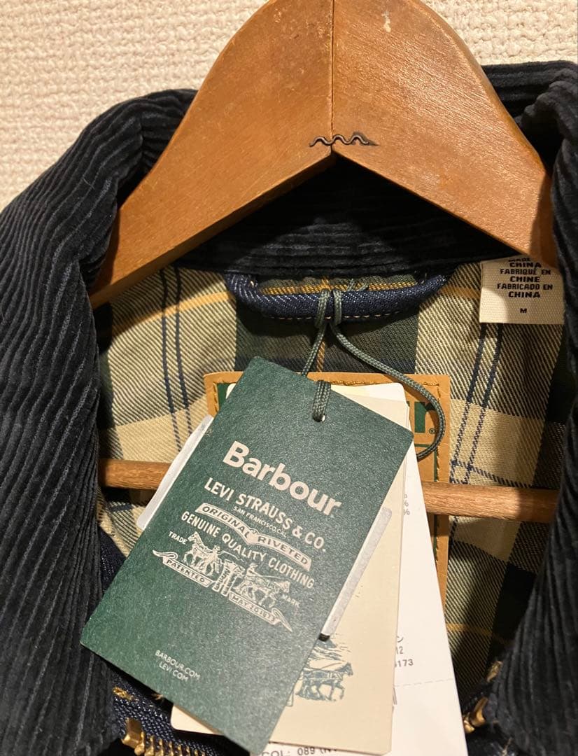 Levi's × Barbour OS Bedale Denim Jacket