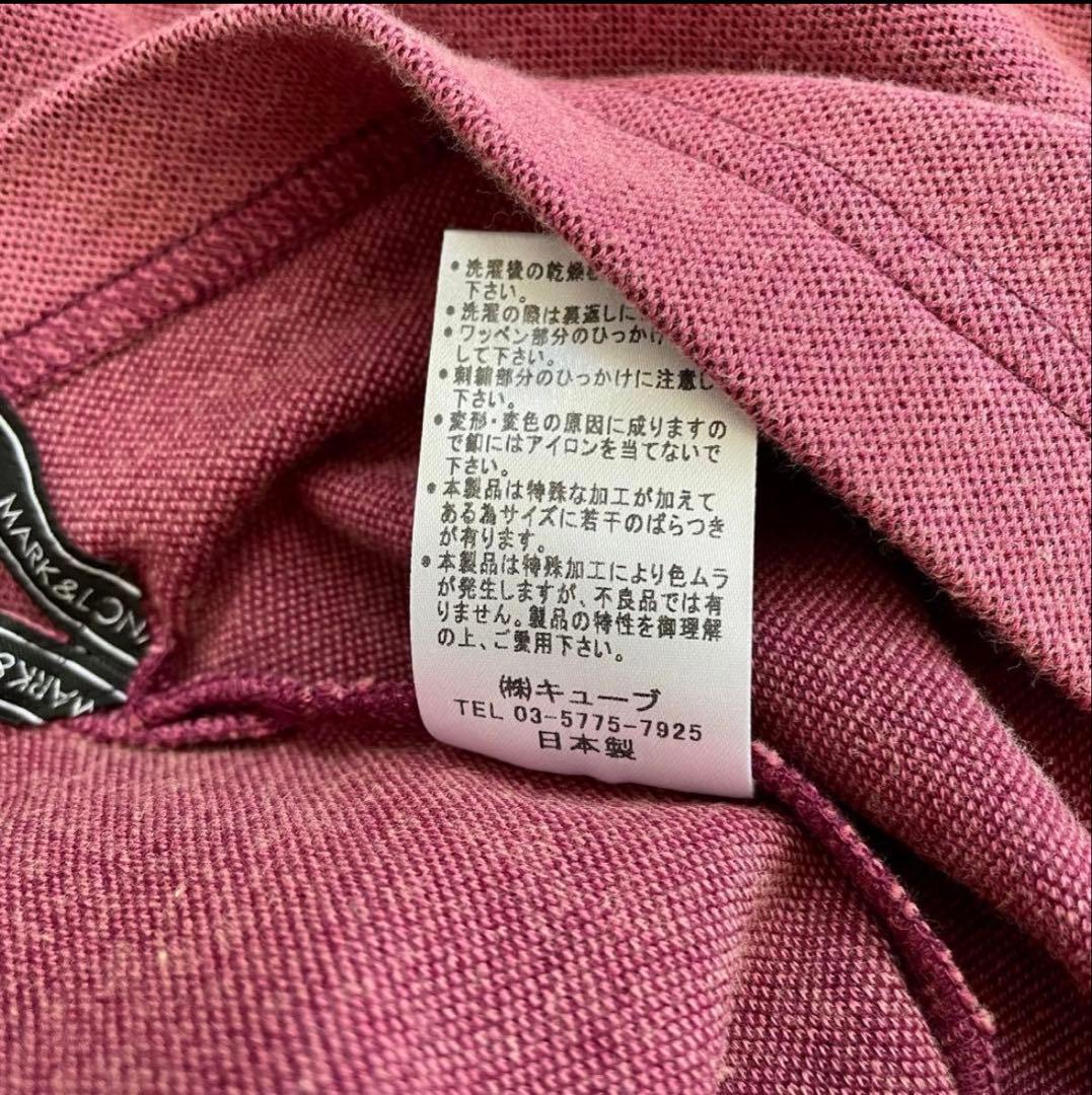 マークアンドロナ　半袖ポロシャツS ゴルフ