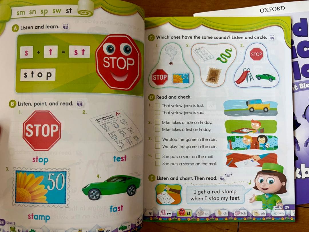Oxford Phonics World 1-5英語教材　子供英語 10冊セット