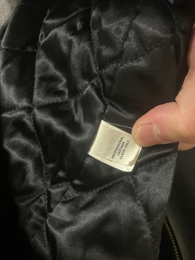 ジャケット・アウター old gap leather jacket
