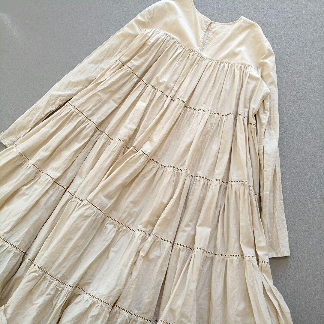 美品✨ Merlette ESSAOUIRA ティアードワンピース（ピマコットン