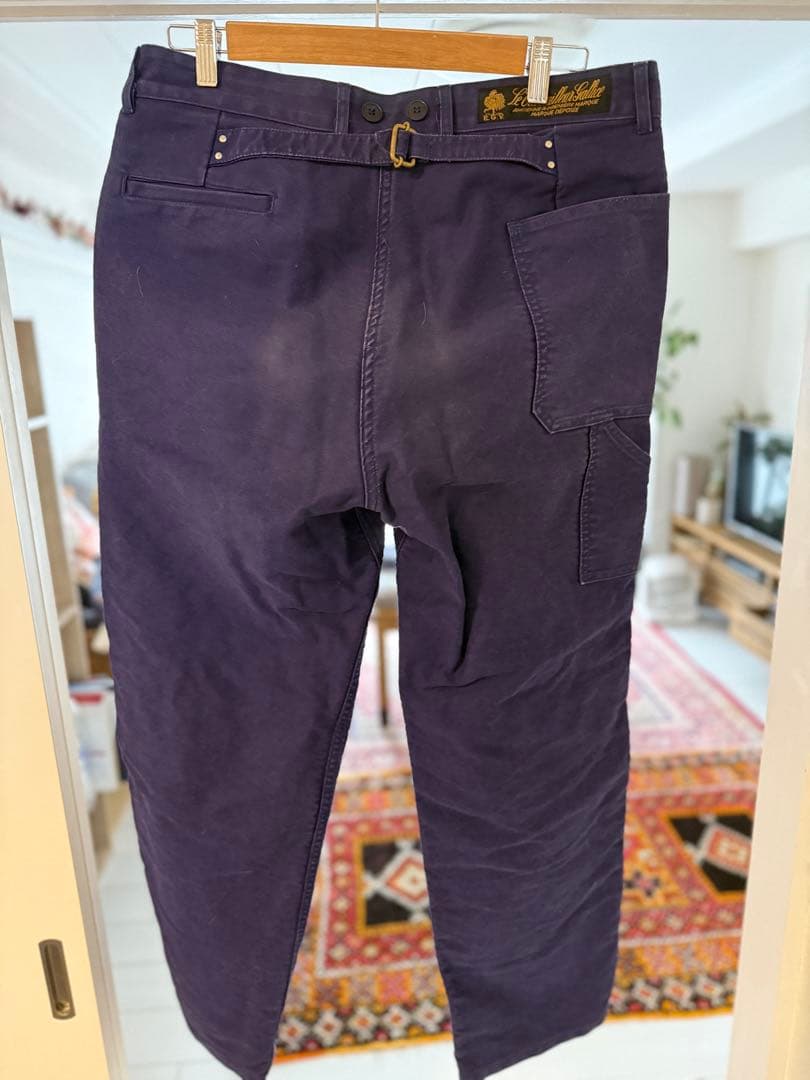 LE TRAVAILLEUR GALLICE モールスキン ワークパンツ