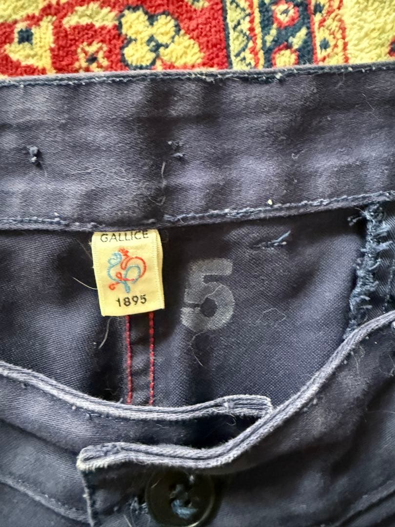 LE TRAVAILLEUR GALLICE モールスキン ワークパンツ