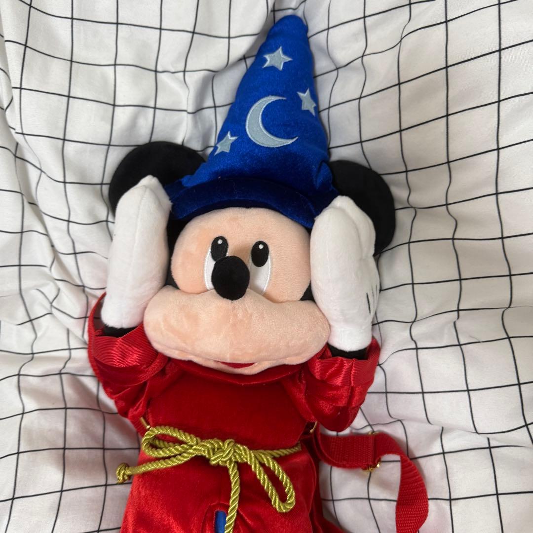 ファンタジアミッキーマウス ぬいぐるみリュック moussyDisney