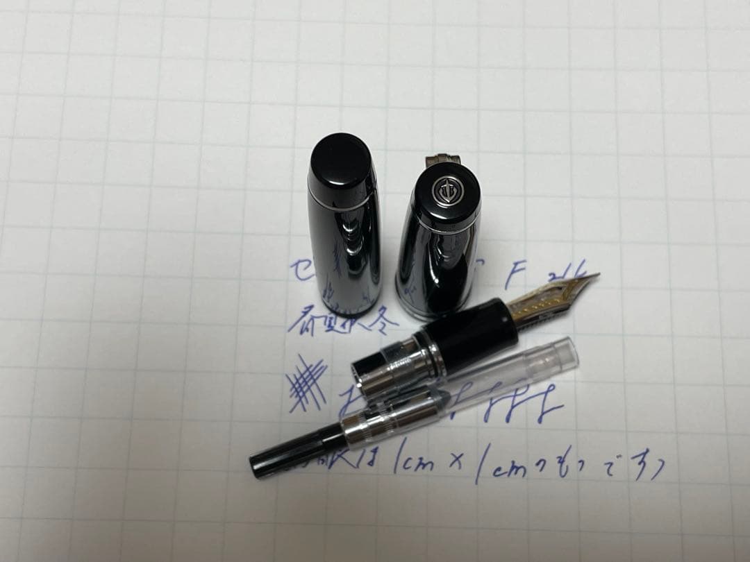 セーラー プロフェッショナルギア F 細字 21k 黒 銀