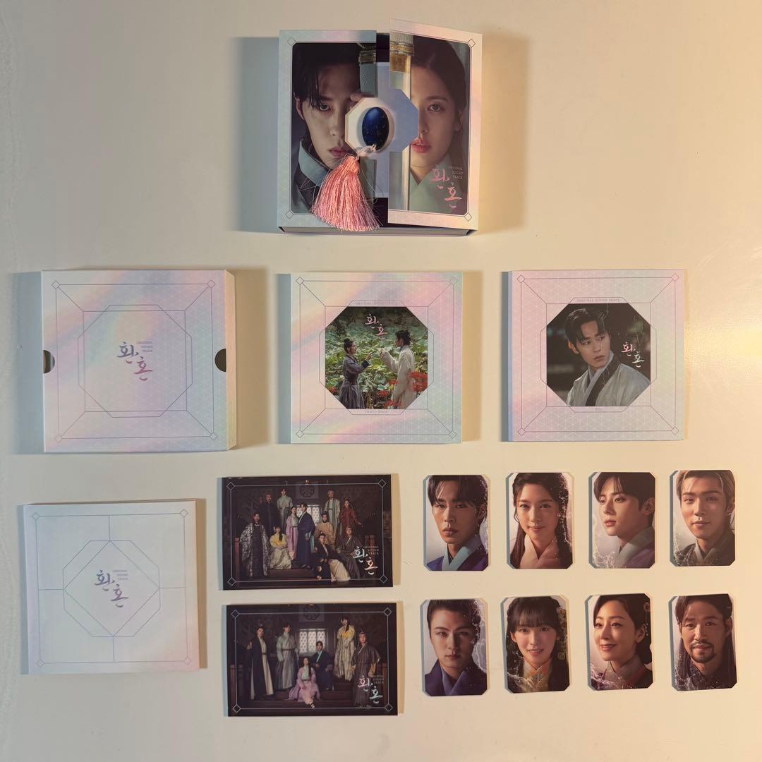 【韓国ドラマ】還魂OST CD Purple&White 2個＋初回限定ポスター