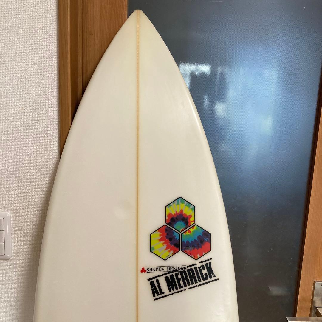 ROOK15 5.10 AL MERRICK ショートボード ホワイト