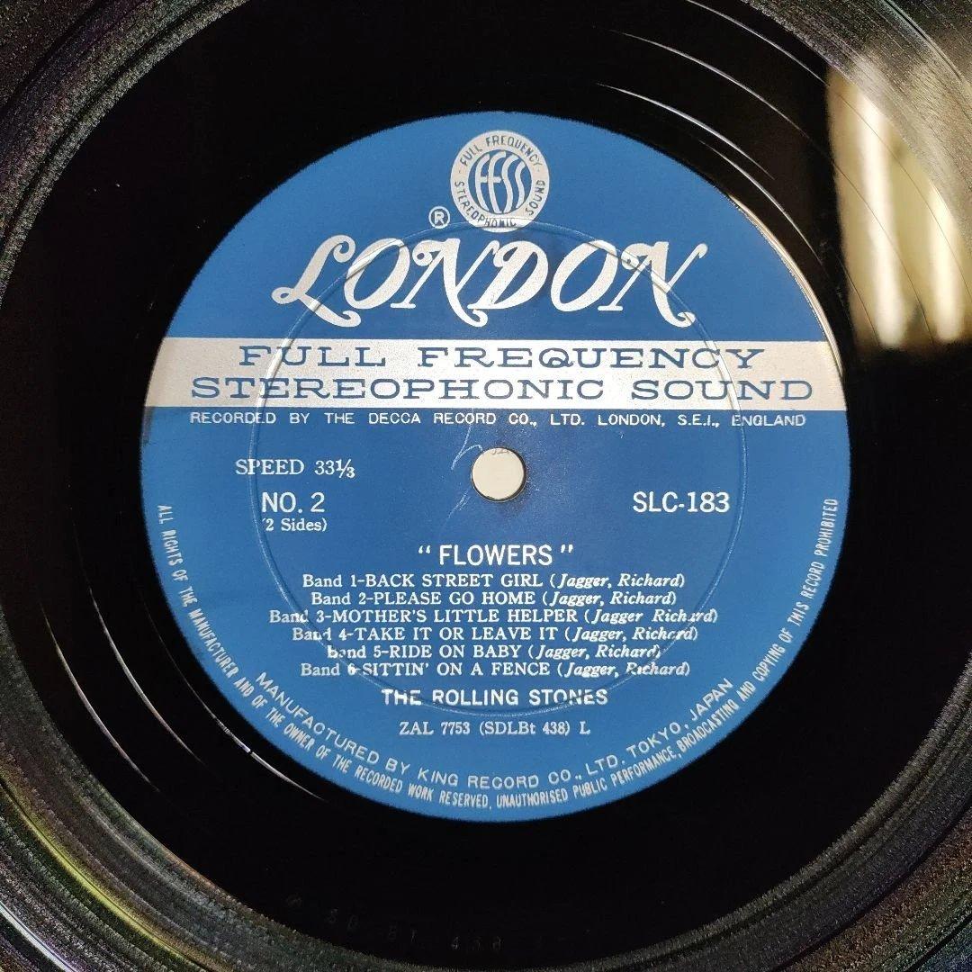 【美品ＬＰレコード】ローリング・ストーンズ／フラワーズ