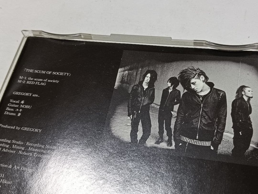 GREGORY 限定CD THE SCUM OF SOCIETY