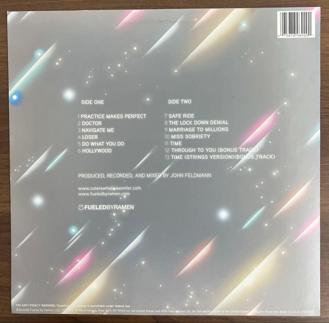【LP/US盤】Cute Is What We Aim For