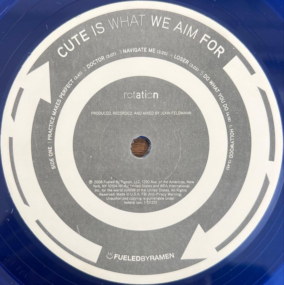 【LP/US盤】Cute Is What We Aim For