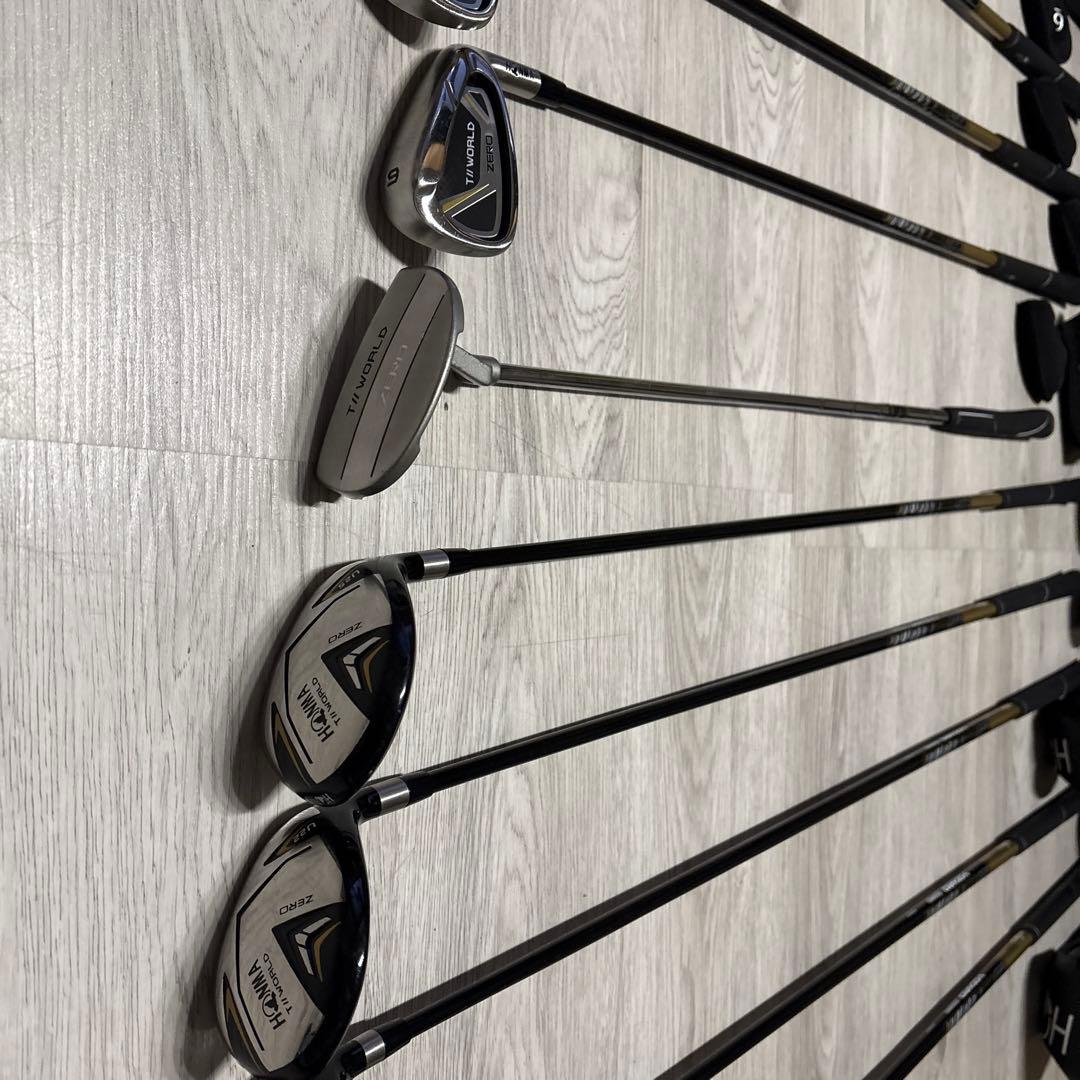 HONMA クラブセット キャディバッグ付き