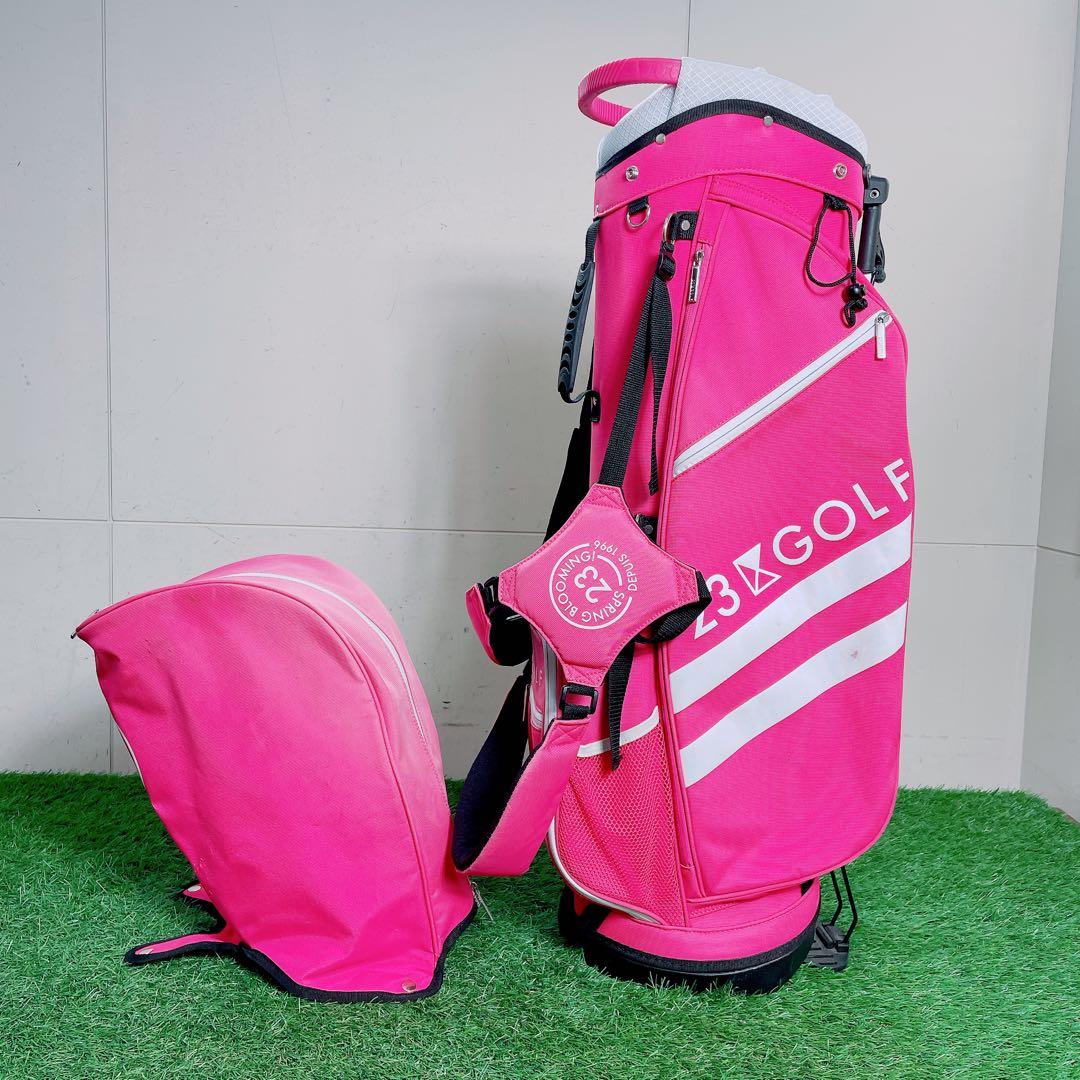ゴルフ　キャディバッグ スタンド型　23区GOLF 9型 D2696
