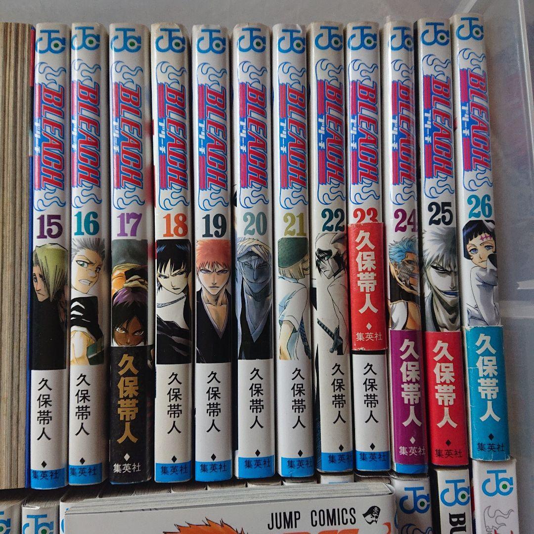 BLEACH 第1巻から第74巻 初版 半数程 1巻は初版では無い