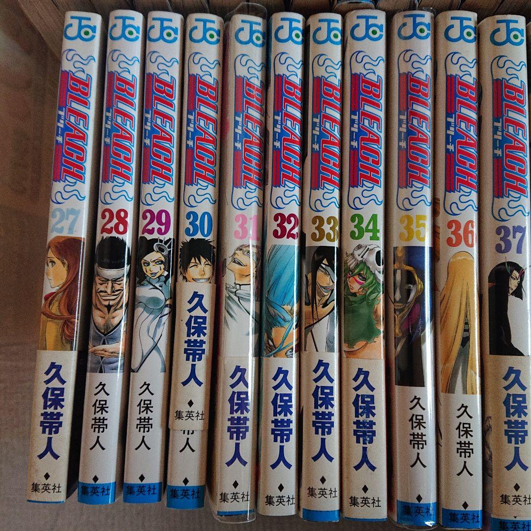 BLEACH 第1巻から第74巻 初版 半数程 1巻は初版では無い