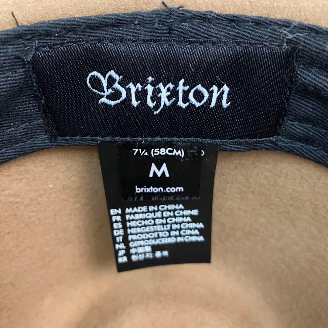 BRIXTON ブリクストン フェルトハット ウール100％ 中折れハット