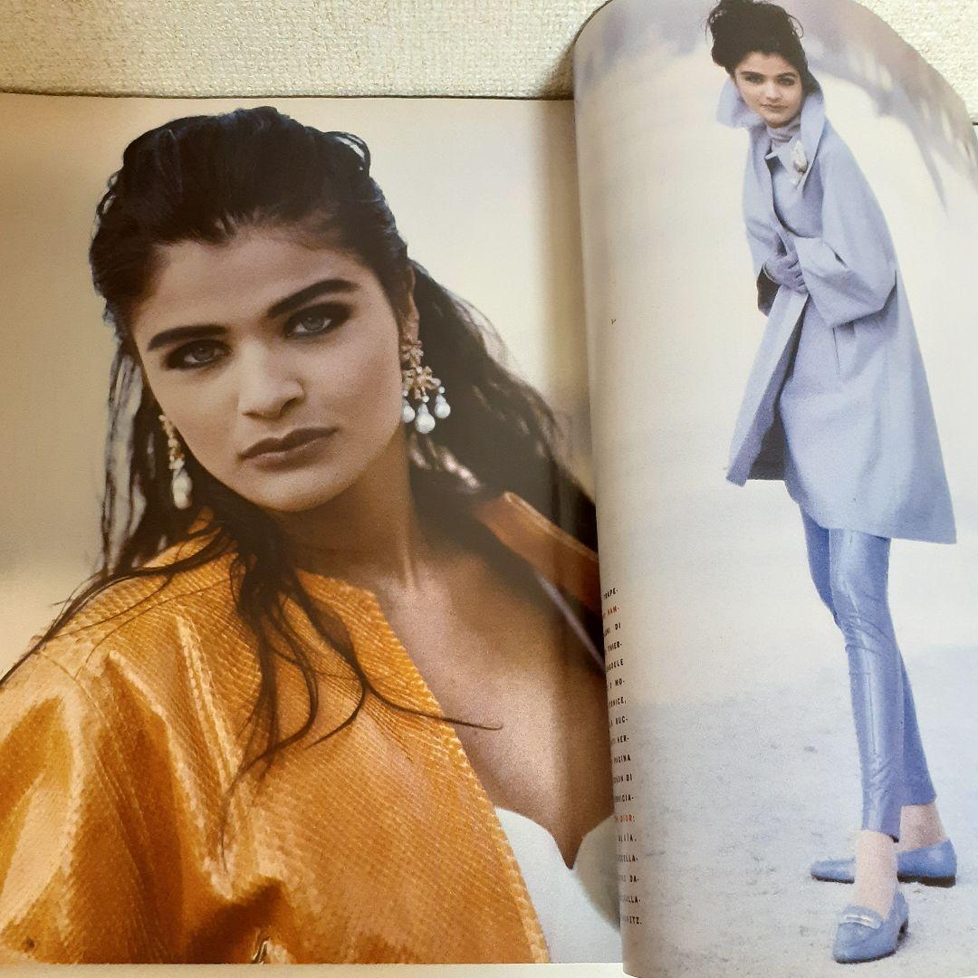 レア！vogue italia 1991 海外雑誌 スーパーモデル