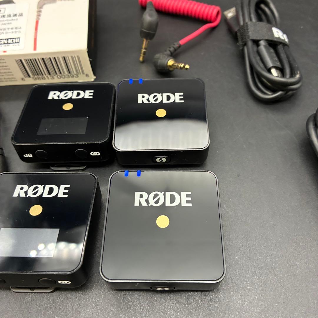 【動作OK】RODE WIRELESS GO ワイヤレス ゴー BLACK
