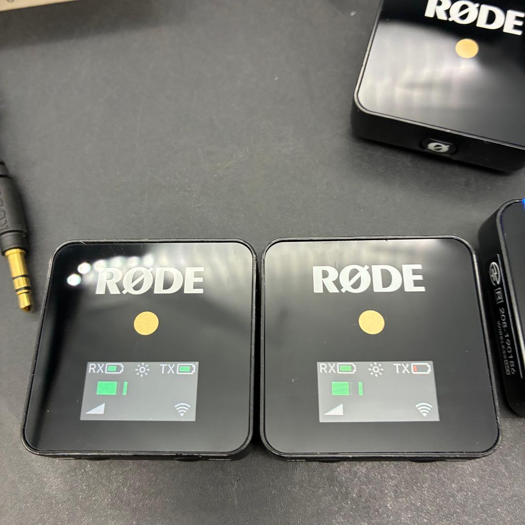 【動作OK】RODE WIRELESS GO ワイヤレス ゴー BLACK