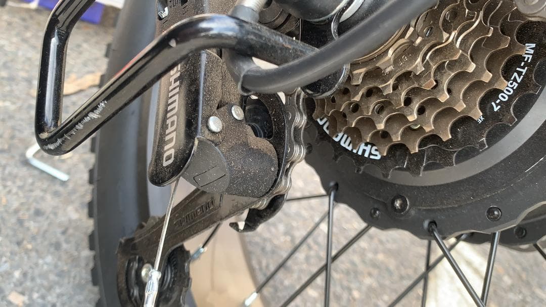 訳あり Houpet 電動アシスト自転車 20インチ 極太タイヤ 5段階アシスト