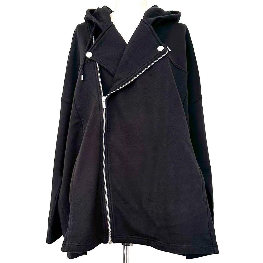 ZUCCA ズッカ メンズ ライダース型ブルゾン スウェット素材 (女性着用可)