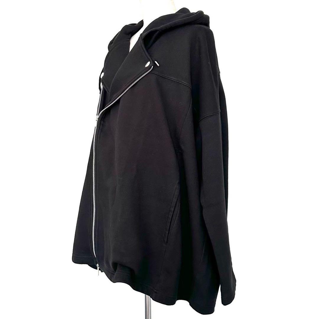 ZUCCA ズッカ メンズ ライダース型ブルゾン スウェット素材 (女性着用可)