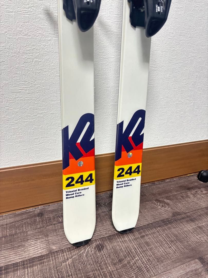 【美品】K2 244 173cm × MARKER SQUIRE