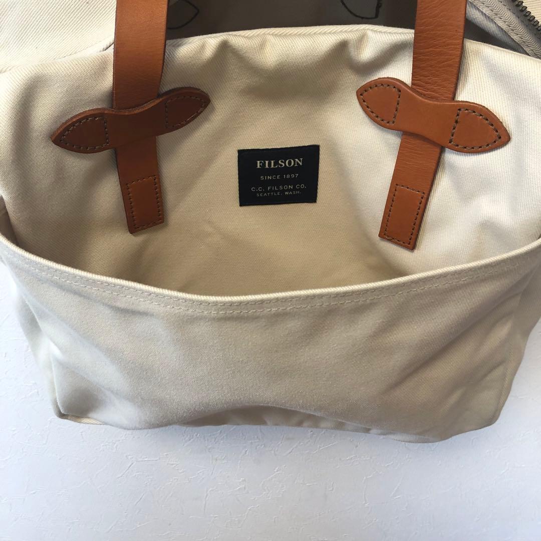 FILSON フィルソン トートバッグ ウィズ ジッパー USA製 アメリカ製