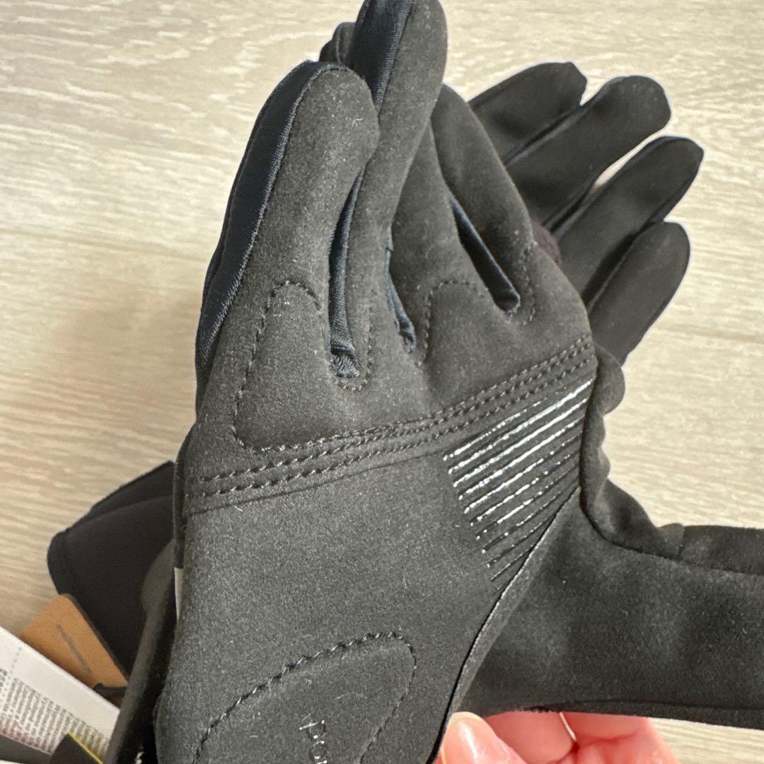 自転車用 冬用グローブ 防寒 黒