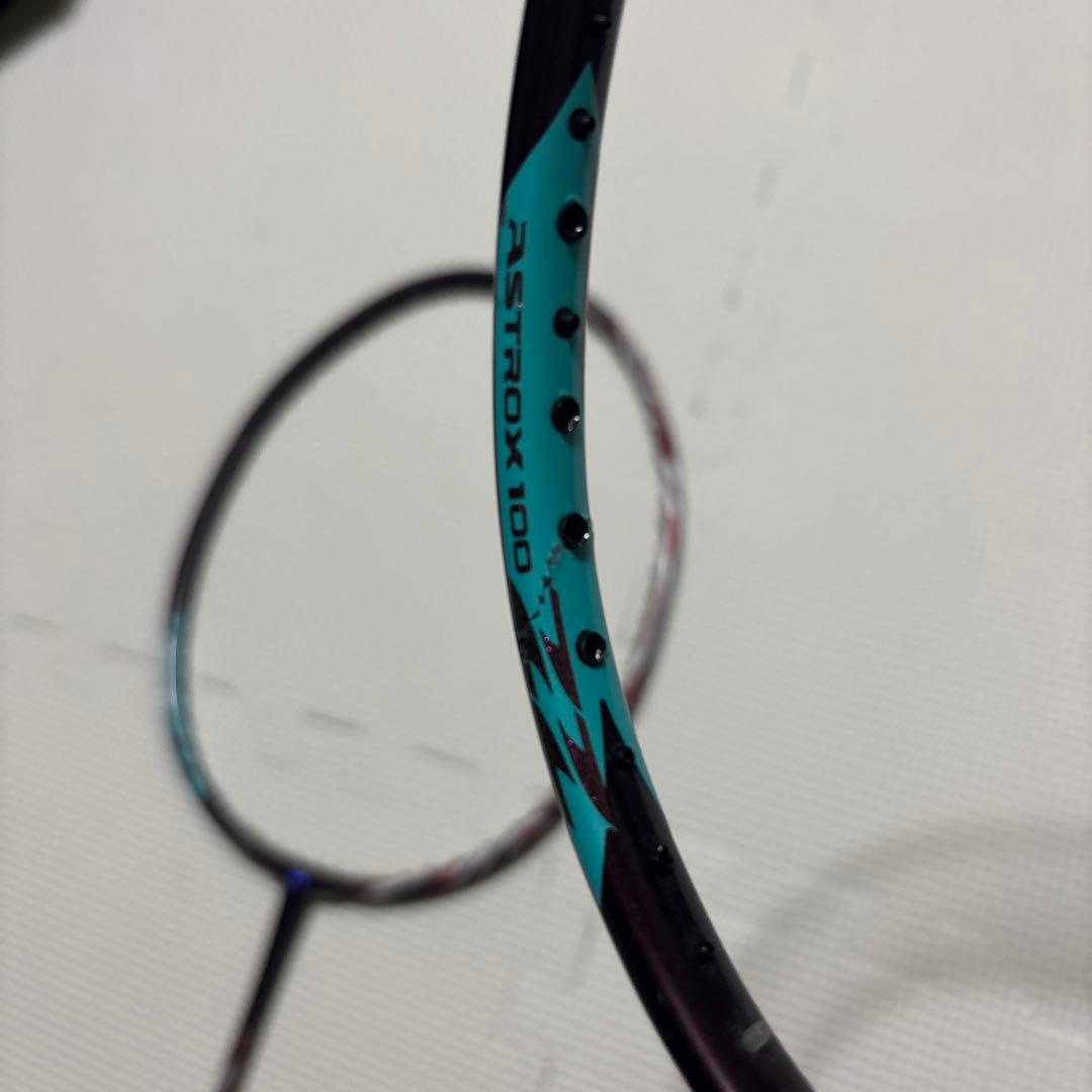 ASTROX 100 zzバドミントンラケット 2本セット