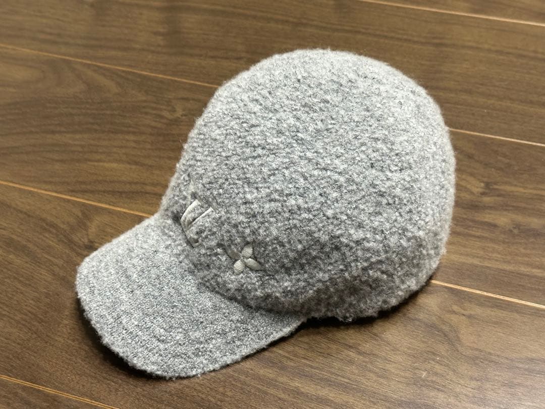 超美品 ルイヴィトン VUITTON ウールグラム キャップ 帽子 ニット帽