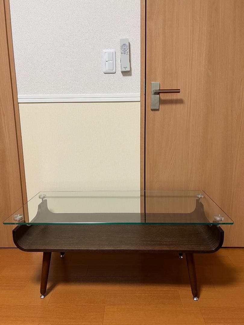 《美品》ニトリ センターテーブル(ノルディック2 9645 DBR)