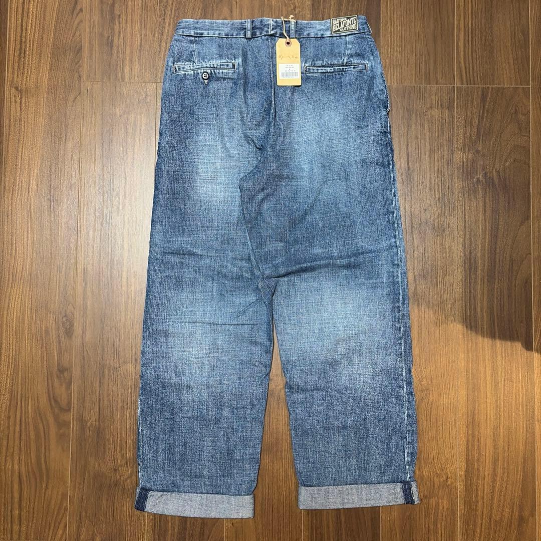 新品Belafonte DENIM 2TACK ROLLED UP HEM