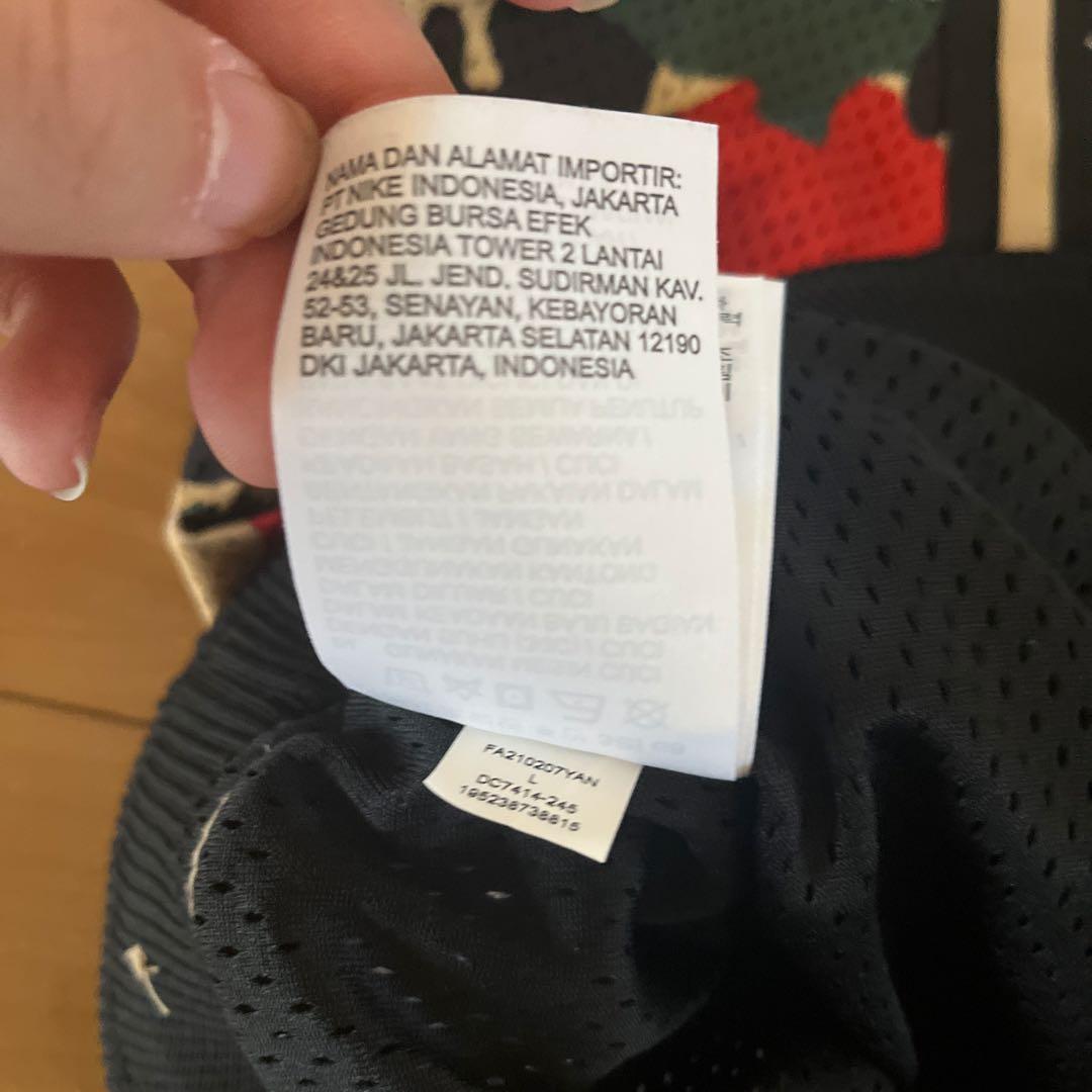 Jordan カモフラージュ バスケットボールパンツ