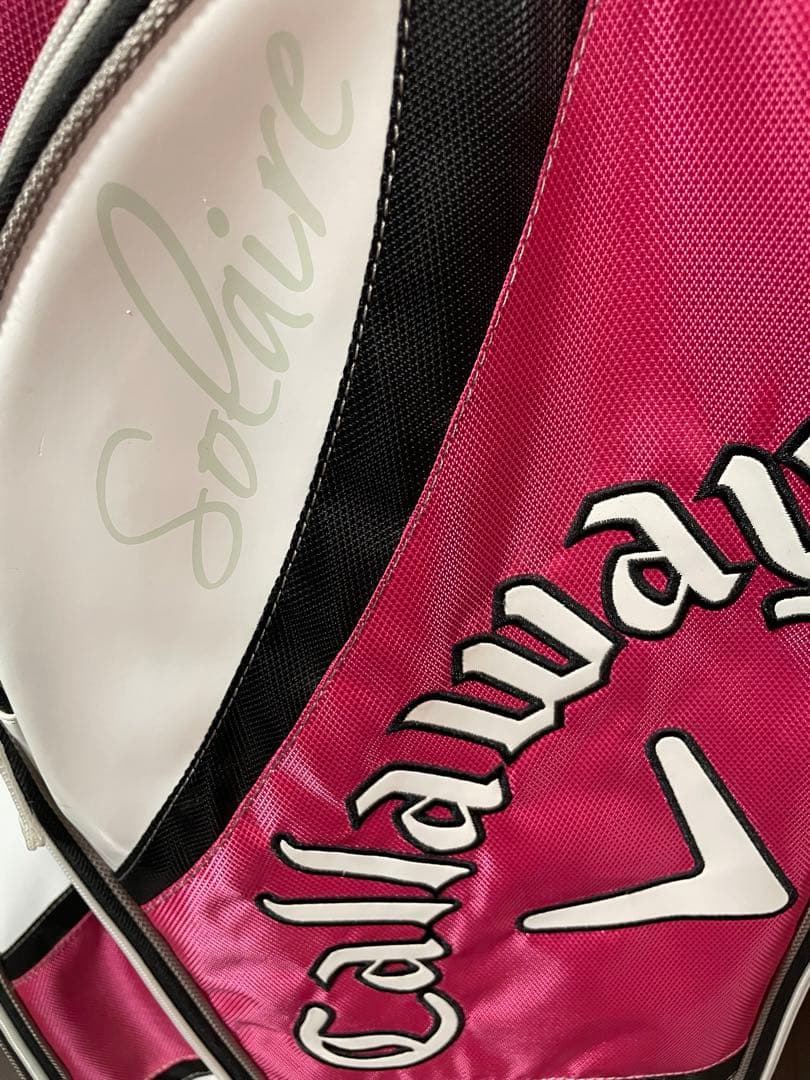 Callaway キャディバッグ ピンク ホワイト