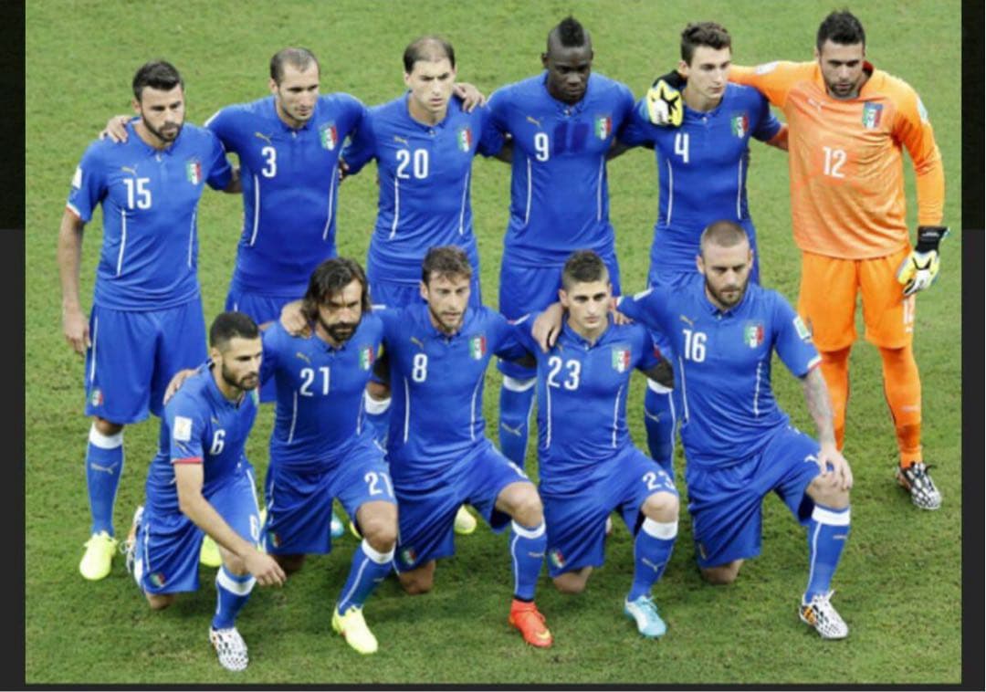 イタリア代表　2014 ユニフォーム　半袖