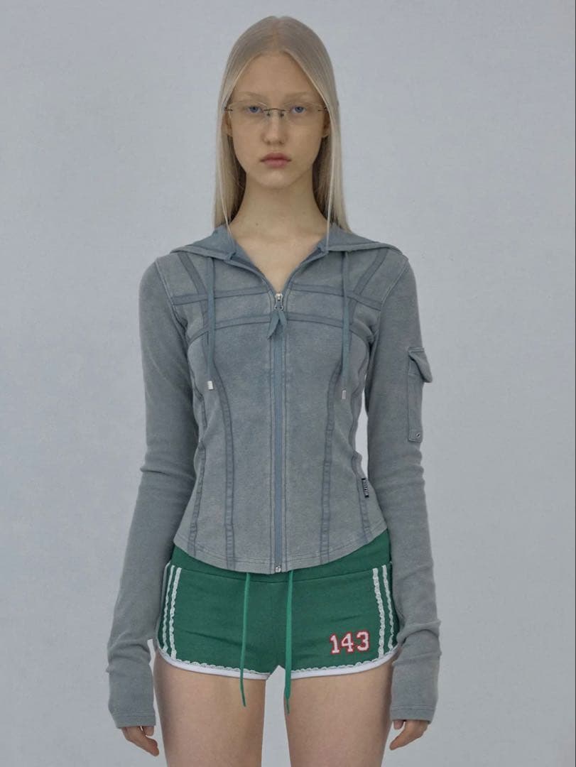 sculptor Washed Bondage Hoodieスカルプターフーディ