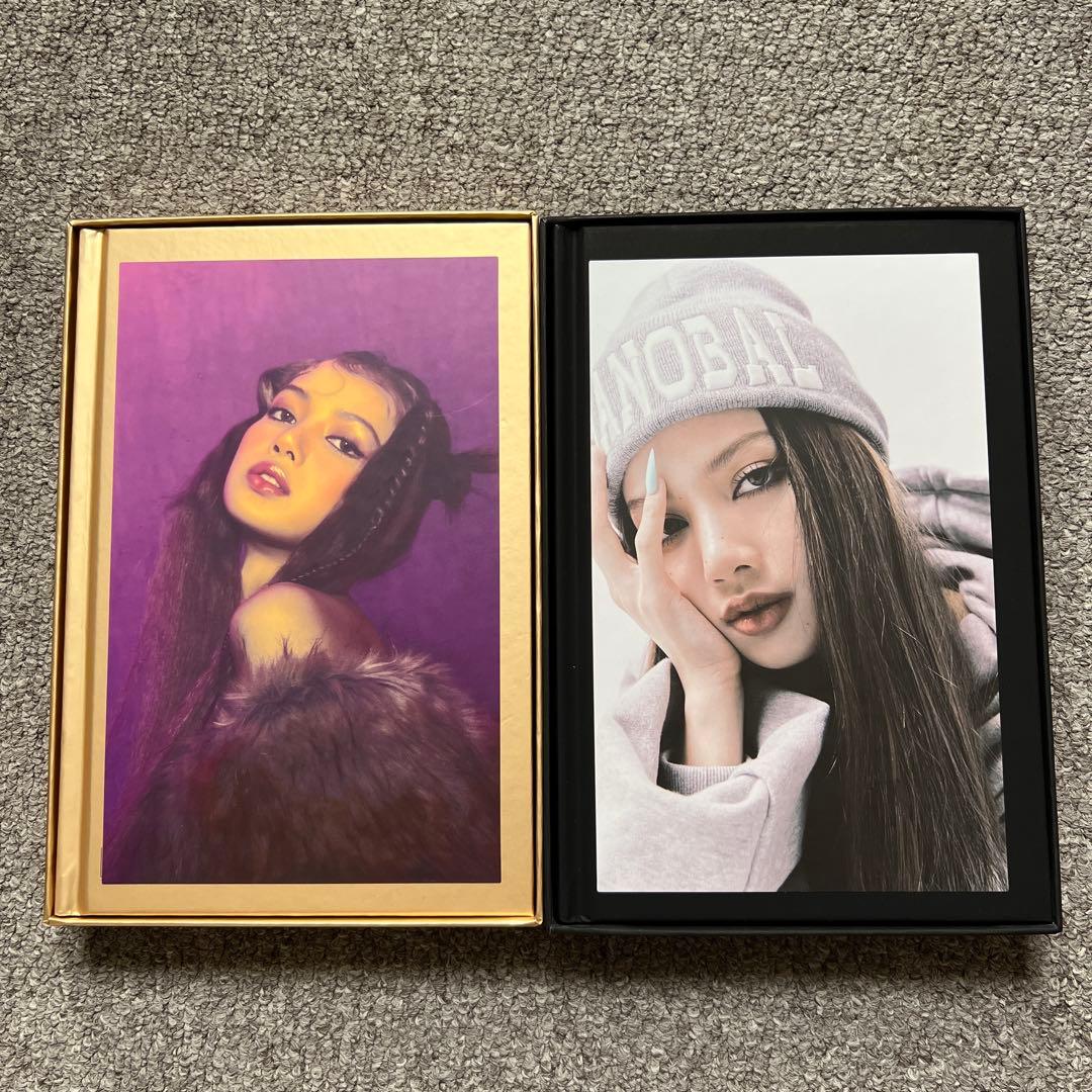 BLACKPINKリサFIRSTSINGLEALBUMフォトカード付き✨3セット