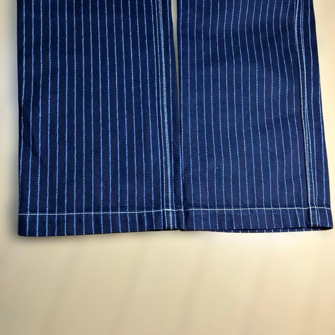 ETERNAL ウォバッシュ ストライプ トラウザーパンツ 美品　イレギュラー品