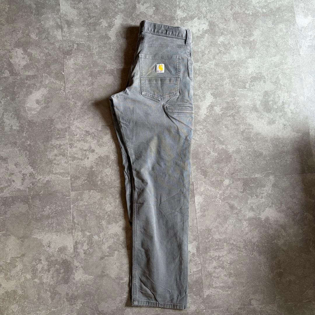 Carhartt RELAXED FIT ワークパンツ グレー W30 L32