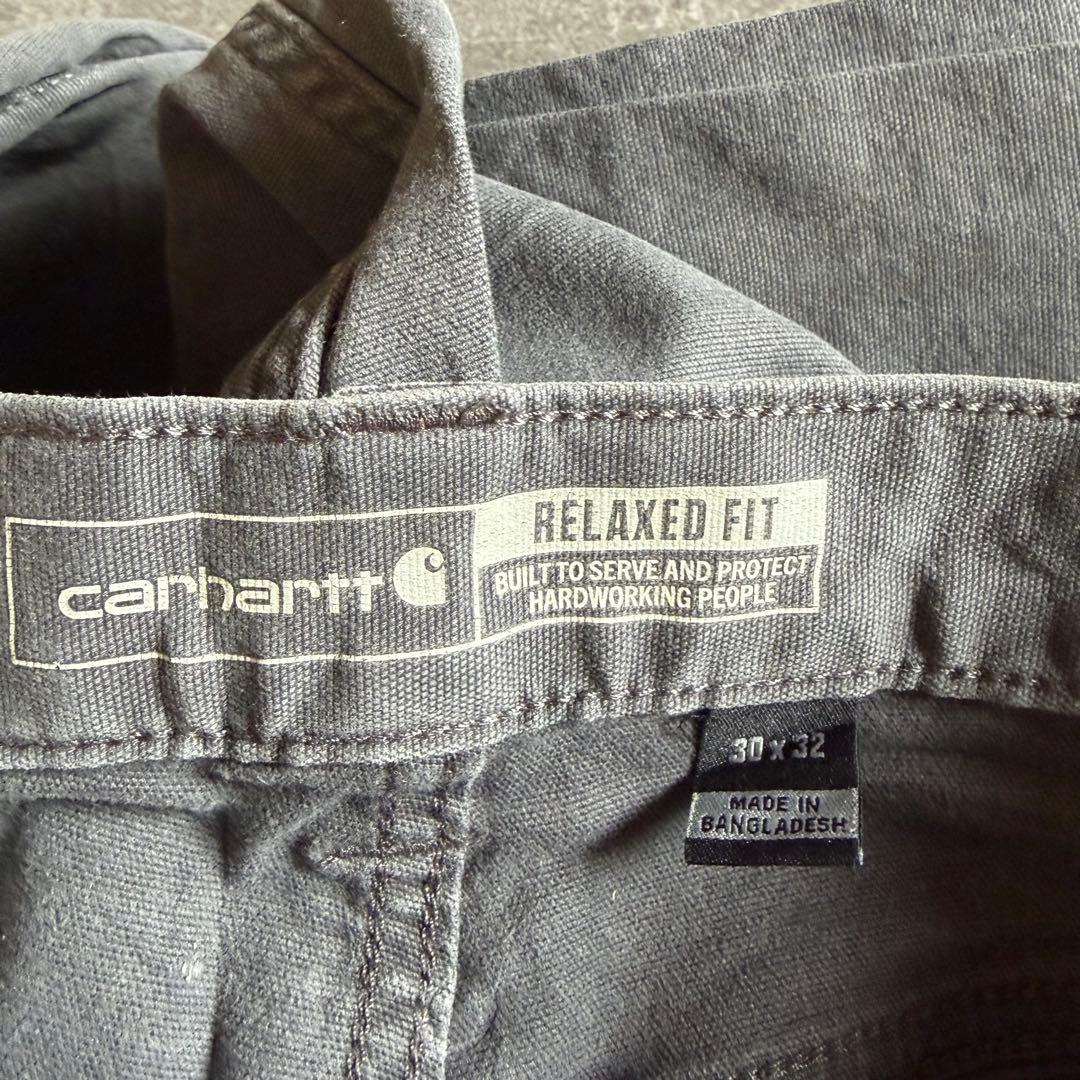 Carhartt RELAXED FIT ワークパンツ グレー W30 L32