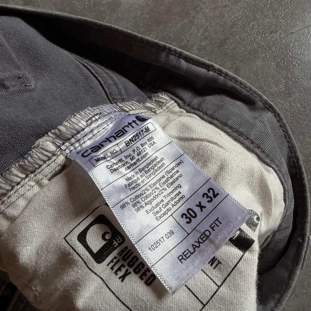 Carhartt RELAXED FIT ワークパンツ グレー W30 L32