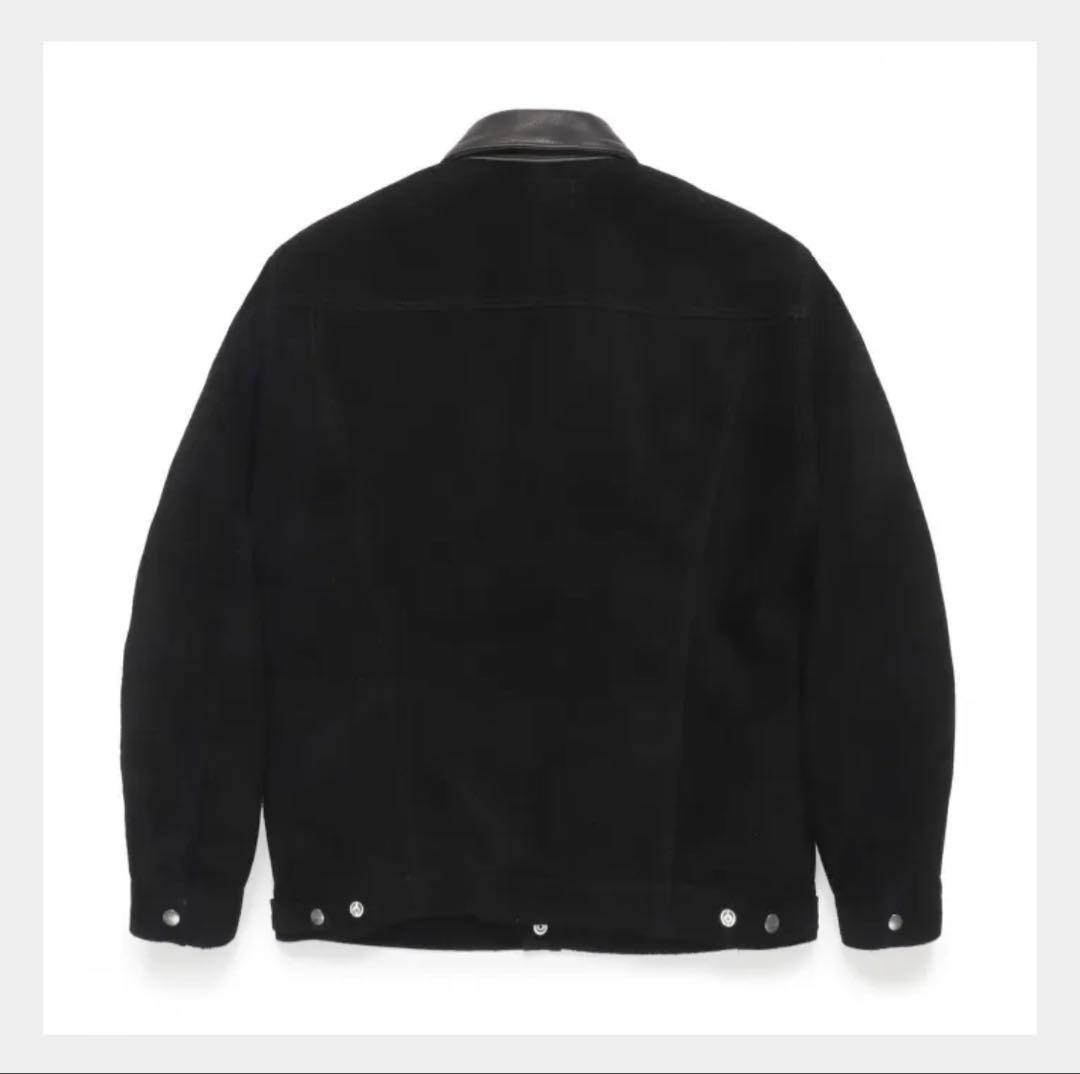美品 WACKO MARIA スエードトラッカー M ブラック