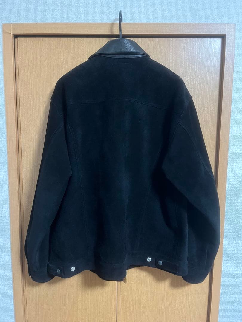美品 WACKO MARIA スエードトラッカー M ブラック